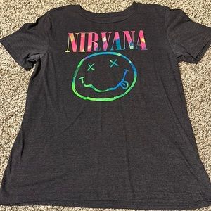 Nirvana shirt.